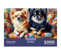 Chihuahua Classic Style Jigsaw Puzzle Encouraging Mindful Play, Built Around Fantasy And Presented with A Composed British Visual Flow for Lasting Appeal 70x50cm/1000pcs