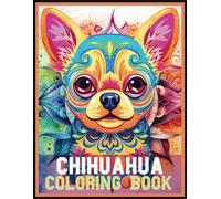 Chihuahua Coloring Book: Stress Relieving Chihuahua Coloring Book for Adults Relaxation, Chihuahua mandala Gifts for Women and men (Dogs)