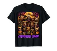 Chihuahua Coven Vintage Halloween Witch Gothic Glam Girls Value Graphic T-Shirt