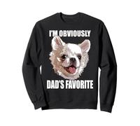 Chihuahua Dad Long Hair Chiwawa Father Sweatshirt