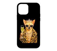 Chihuahua Diva Queen Bling Funny Glam Dog Mom Case for iPhone 12 mini