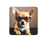 Chihuahua Dog Glasses 1 Print Strong Refrigerator Magnets Decor Fridge Magnets,For Kitchen Whiteboard Office Locker