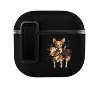 Chihuahua Dog Herding Cattle Slim Compatible with Airpods 4 Case Protective Hard Cover Skin