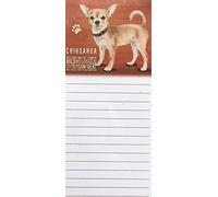 Chihuahua Dog Magnetic Note Memo Pad -BOLD, CONFIDENT, smallest dog with a big personality .......
