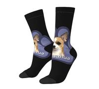 Chihuahua Dog Paw Socks With High Elasticity And Breathability, Without Any Pressure On The Feet Unisex