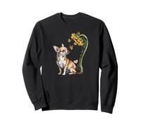 Chihuahua Dog Sunflower Pet Memorials Love for Chihuahuas Sweatshirt