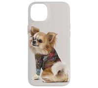 Chihuahua Dog with Japanese Dragon Tattoo Irezumi Case for iPhone 14 Plus