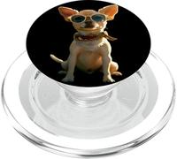 Chihuahua Dog with Sunglasses Dogs I Love Cute Chihuahuas PopSockets PopGrip for MagSafe