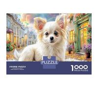 Chihuahua Fantasy Jigsaw Puzzle Chihuahuas 1000 Pieces Set for Adults Educational Challenge Fun Present Home 38x26cm/1000pcs