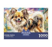 Chihuahua HatInteractive 1000-Piece Jigsaw Puzzles for Adults Brimming with Challenging Puzzle Games for Both Genders - These Interactive Jigsaw Puzzles Are Made for Adults And Kids Age 12 Years Up 3