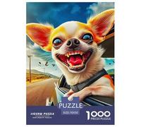 Chihuahua Jigsaw Puzzle Created for Slow Paced Entertainment, Expressing Fantasy with A Balanced UK Inspired Layout That Rewards Patience And Care 70x50cm/1000pcs