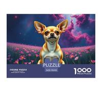 Chihuahua Jigsaw Puzzle For Child And Adults Impossible Hard Challenge Challenging Game One Thousand Pieces Pet Educational Games Premium Collector's Edition 70x50cm/1000pcs