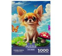 Chihuahua Jigsaw Puzzle Made for Balanced Mental Challenges, Presenting Fantasy through A Smooth Logical Structure That Rewards Time And Attention 38x26cm/1000pcs