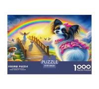 Chihuahua Jigsaw Puzzles for Adults Kids 1000 Piece Great Gifts Challenge Toy Educational Game Home Decor Mindfulness Therapy 38x26cm/1000pcs