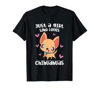 Chihuahua Just A Girl Who Loves Chihuahuas Gift T-Shirt