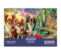 Chihuahua LandscapeGargantuan Jigsaw Puzzles for Adults Comprising 1000 Advanced And Ruthlessly Difficult Challenging Puzzle Game Pieces - Forged to Be An Heirloom-Quality Gift Jigsaw Puzzles for Adu