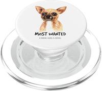 Chihuahua Most Wanted Watercolor for Dog Owners PopSockets PopGrip for MagSafe
