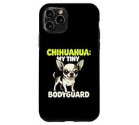 Chihuahua My Tiny Bodyguard Canine Pet Protector Owner Case for iPhone 11 Pro