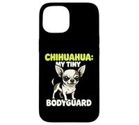 Chihuahua My Tiny Bodyguard Canine Pet Protector Owner Case for iPhone 15