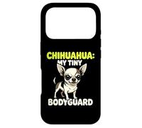 Chihuahua My Tiny Bodyguard Canine Pet Protector Owner Case for iPhone 17 Pro
