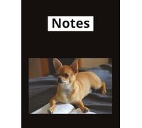 Chihuahua Notebook: College Ruled | 8.5 x 11 inch | 100 Pages | Dog Cover Notebook for School, Work, Journaling & Dog Lovers