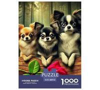 Chihuahua Premium Jigsaw Puzzle Designed for Relaxed Evenings, Featuring Fantasy with Refined British Visual Appeal, Suitable for Adults And Families Seeking Calm Focus 52x38cm/1000pcs