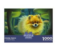 Chihuahua Puzzles 1000 Pieces for Adults Pet Dog with Extra Fun Challenges Colourful Educational Games 100% Recycled Cardboard Jumbo 38x26cm/1000pcs