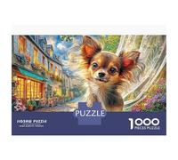 Chihuahua Puzzles Chihuahua in Sunny Lane 1000Pc For Adults & Kids Challenging & Brainteasing Classic Educational 38x26cm/1000pcs