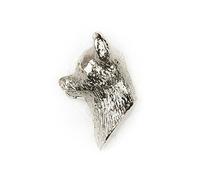 CHIHUAHUA SMOOTH HAIR Made in U.K Artistic Style Dog Clutch Lapel Pin Collection