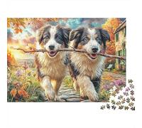Chihuahua Sunset 300 Piece Beautiful Pictures Jigsaw Puzzle for Adults - Relaxing Challenge, Educational Brain Teaser, Home Décor (300pcs (40x28cm))