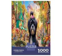 Chihuahua Swim 1000 Piece Chihuahua Swim Jigsaw Puzzles for Puzzles 1000 Pieces Jigsaw for Adults for Adult Challenging Puzzle Games Jigsaw Puzzles for Adults Gifts 52x38cm/1000pcs