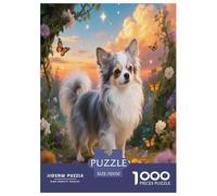 Chihuahua Tour 1000 Piece Jigsaw Puzzles Educational Games Decoration Puzzle Cute Pets Fun for Adults And Kids Age 12 Years Up for Relaxing Decor And Gift 70x50cm/1000pcs