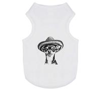 'Chihuahua Wearing Sombrero' Pet Dog/Cat T-Shirt (PT00150643)
