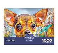 ChihuahuaColossal Jigsaw Puzzles for Adults A Vast Collection of 1000 Advanced, Seemingly Impossible Challenging Puzzle Game Pieces - A Majestic Gift for Determined Adult And Young Adult Enthusiasts