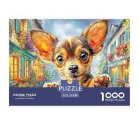 ChihuahuaDaunting Jigsaw Puzzles for Adults An Assortment of 1000 Advanced, Impossible-Hard-Difficult Challenging Puzzle Educational Game Pieces - A Formidable And Rewarding Gift for Ambitious Adults