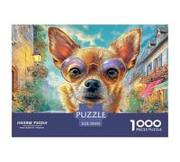 ChihuahuaDeluxe Jigsaw Puzzles for Adults Featuring 1000 Intricate And Challenging Educational Puzzle Pieces - Crafted to Be An Exceptional Gift Jigsaw Puzzles for Adults And Young Adults Age 12 Year