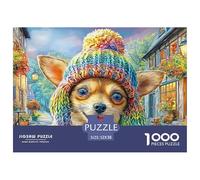 ChihuahuaDynamic 1000-Piece Jigsaw Puzzles for Adults A Treasury of Challenging Puzzle Games for Women And Men - An Excellent Shared Hobby for Adults And Kids Age 12 Years And Up 52x38cm/1000pcs