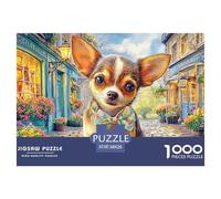 ChihuahuaHerculean Jigsaw Puzzles for Adults A 1000-Piece (Advanced) Epic of Impossible, Hard, And Difficult Challenging Puzzle Games - The Supreme Gift for Puzzle-Loving Adults And Kids Age 12 Years