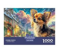 ChihuahuaIntricate 1000-Piece Jigsaw Puzzles for Adults Presenting A World of Challenging Puzzle Games - These Stand As The Premier Gift Jigsaw Puzzles for Adults And Kids Age 12 Years Up 52x38cm/100