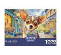 ChihuahuaPhenomenal 1000-Piece Jigsaw Puzzles for Adults The Definitive Encounter with Impossible, Hard, Difficult Challenging Puzzle Games - This Is The Crowning Gift Jigsaw Puzzles for Adults And K