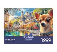 ChihuahuaPremium Jigsaw Puzzles for Adults A 1000-Piece Advanced-Level Set Featuring Challenging And Educational Games - Designed As The Jigsaw Puzzles for Adults And Mature Kids Aged 12