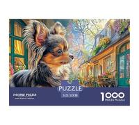 ChihuahuaPremium Jigsaw Puzzles for Adults A 1000-Piece Advanced-Level Set Featuring Challenging And Educational Games - Designed As The Jigsaw Puzzles for Adults And Mature Kids Aged 12