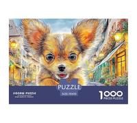 ChihuahuaProdigious 1000-Piece Jigsaw Puzzles for Adults Consisting of 1000 Seemingly Insurmountable Challenging Puzzle Educational Pieces - Forged As A Legacy Gift Jigsaw Puzzles for Adults And Kids