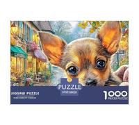 ChihuahuaProdigious 1000-Piece Jigsaw Puzzles for Adults Consisting of 1000 Seemingly Insurmountable Challenging Puzzle Educational Pieces - Forged As A Legacy Gift Jigsaw Puzzles for Adults And Kids