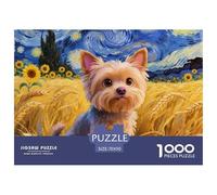 ChihuahuaPuzzles for Adults Game 1000 Pieces Home Decoration Challenging There Are Letters on The Back 70x50cm/1000pcs