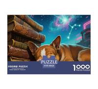 ChihuahuaPuzzles for Adults Pet DogEducational 1000 Piece Home Decoration Challenging There Are Letters on The Back 38x26cm/1000pcs