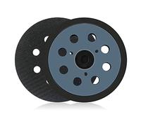Chihutown 2 Pieces 5 Inch 8 Hole Replacement Sander Pad, Rubber, Black, Fits Makita BO5010, BO5030K, BO5031K, BO5041K, Orbital Sander