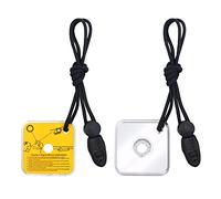 Chihutown 2 Pieces Signal Mirror, Survival Mirror with Whistle, Emergency Reflective Mirror, Signal Mirror Survival, Rescue Survival Reflective Mirror for Hiking, Camping