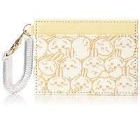 Chiikawa 0010 Pass Case, Commuter Pass Case, Card Case, Synthetic Leather, Mini, Small, Strap, Coil Chain, Thin, Women's, Men's, College Students, High School Students, Commuting to Work or School