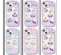 Chiikawa Smartphone Case Angel Devil Chiikawa Rabbit Hachiware Momonga iPhone Case iPhone Case Silica Gel iPhone16/15/14/13/12/11/X/XS/7/8Pro Max Plus Full Protection Easy to Remove Cute Popular Shock